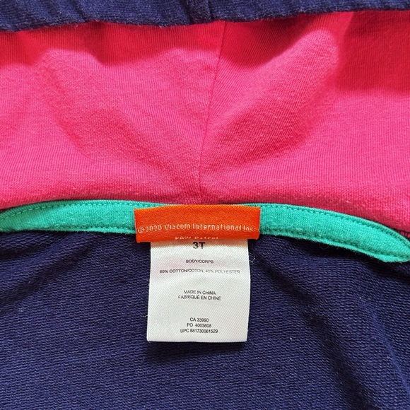 Paw Patrol Girls Full-Zip Hoody 3T - Picture 4 of 4
